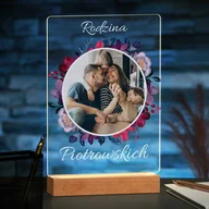 Ramki na zdjęcia - Lampka ramka XL z wydrukiem na szkle akrylowym i podświetleniem LED - miniaturka - grafika 1