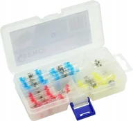 Narzędzia samochodowe - Złączki rurki koszulki termokurczliwe z cyną 0,25-6mm2 100szt. - 4 rozmiary 200 - miniaturka - grafika 1