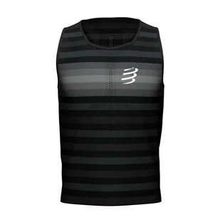 COMPRESSPORT Koszulka biegowa ProRacing SINGLET czarna - Koszulki sportowe męskie - miniaturka - grafika 1
