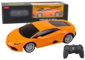 Samochody i pojazdy dla dzieci - Lamborghini Huracan R/C 1:24 pomarańczowe - Rastar - miniaturka - grafika 1