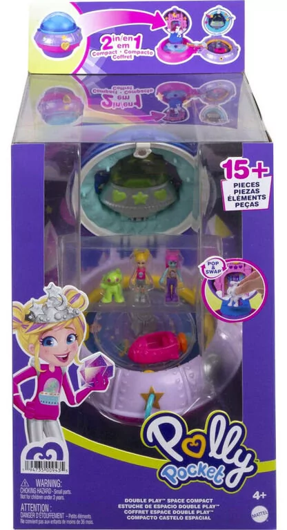 Polly Pocket Zestaw kompaktowy Biwakowa Lama 