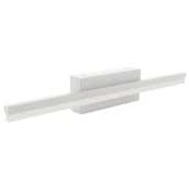 Lampy ścienne - Metalowy kinkiet łazienkowy Aspen 4344 Ideus LED 9W 4000K IP44 biała - miniaturka - grafika 1