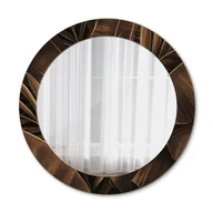 Lustra - Nowoczesne Lustro Brązowe liście bananowca 70cm - miniaturka - grafika 1