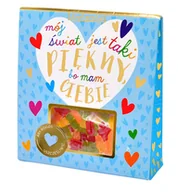 Żelki - Owocowe żelki ZEL-003 Mój świat jest taki piękny - miniaturka - grafika 1
