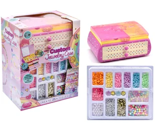 ZESTAW KORALIKÓW ZE SZKATUŁKĄ - Prace ręczne dla dzieci - miniaturka - grafika 1