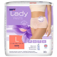 Bielizna lecznicza - Seni Lady Pants, majtki chłonne dla kobiet, Large, 100-135 cm, 30 sztuk - miniaturka - grafika 1