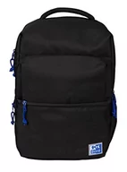Plecaki szkolne i tornistry - Oxford B-Ready, Plecak szkolny Unisex, 18L, 42m, Czarny, Wyściełana kieszeń na notebooka, Poliester Recykling RPET, czarny, 42x30x15cm, Casual - miniaturka - grafika 1