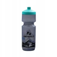 Shakery i bidony sportowe - Bidon rowerowy na wodę NEXELO 750 ml szaro-turkusowy do roweru - miniaturka - grafika 1