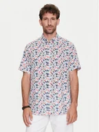 Koszule męskie - Bugatti Koszula 9450 58341A Kolorowy Modern Fit - miniaturka - grafika 1