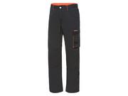 Odzież robocza - PARKSIDE PARKSIDE Męskie spodnie robocze (52, Czarny/pomarańczowy) 4052916035924 - miniaturka - grafika 1