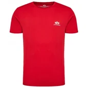 Odzież taktyczna i umundurowanie - Alpha Industries Small Logo Basic 188505 328 - Speed Red - miniaturka - grafika 1
