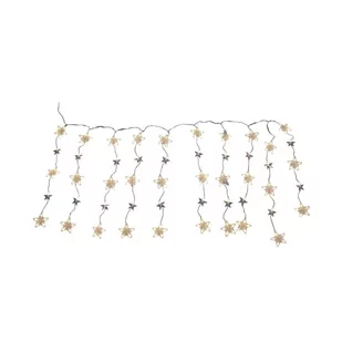 Kurtyna zewnętrzna gwiazdki 2x0,8m 170 LED ciepła biel - Oświetlenie świąteczne - miniaturka - grafika 2