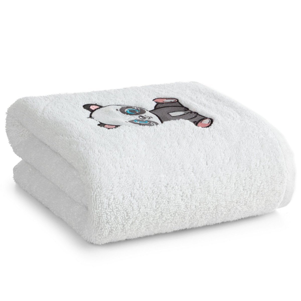 Ręcznik dziecięcy Baby74 70X140 cm biały 450 g/m² kaptur