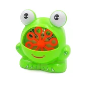 Bańki mydlane - Maszynka Do Robienia Baniek Zestaw Żaba + Płyn - miniaturka - grafika 1