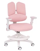 Krzesełka i taborety dla dzieci - Krzesło dziecięce BunnyFit Pink - miniaturka - grafika 1