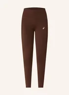 Legginsy - Asics Legginsy Do Biegania Nagino braun - miniaturka - grafika 1