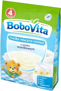 Bobovita Kaszka mleczno-ryżowa o smaku waniliowym - Kaszki dla dzieci - miniaturka - grafika 1