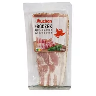 Kiełbasa i wędliny - Auchan - Boczek wędzony parzony - miniaturka - grafika 1