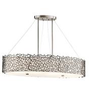 Lampy sufitowe - Elstead Lighting Lampa wisząca SILVER CORAL KL/SILCORAL/ISLE - Lighting KL/SILCORAL/ISLE - miniaturka - grafika 1