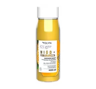 Kosmetyki do kąpieli - Yolyn myjący żel pod prysznic miód + pomarańcza 400 ml - miniaturka - grafika 1