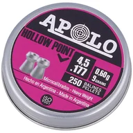 Amunicja do wiatrówek - Śrut Apolo Hollow Point 4.52 mm, 250 szt. 0.60g/9.0gr (19201-2) - miniaturka - grafika 1