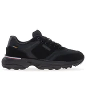 Buty sportowe męskie - Buty Tommy Hilfiger Runner Cordura Mix FM0FM05221-BDS - czarne - miniaturka - grafika 1