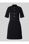 Sukienki - Sukienka ze stójką i listwą guzikową model Tibra - Joop! - miniaturka - grafika 1