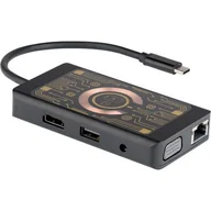 Huby USB - Hub QUALO QTPB5-HUB-18 z ładowarką indukcyjną - miniaturka - grafika 1