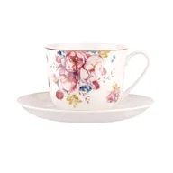 Filiżanki - Altom Filiżanka ze spodkiem jumbo Scarlett, 400 ml - miniaturka - grafika 1