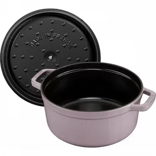 Garnek żeliwny Okrągły 2.6l Kwiat Wiśni La Cocotte Staub - Garnki - miniaturka - grafika 3