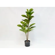 Sztuczne kwiaty - Fikus dębolistny w doniczce 90 cm - miniaturka - grafika 1