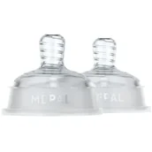 Smoczki do butelek - Mepal Smoczek do karmienia niemowląt z szybkim przepływem Mio 108063053100 2 szt. - miniaturka - grafika 1