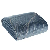 Koce - Eurofirany Euro Firany Koc 150 x 200 Blanca 1 Akrylowy Granatowy 1220834 - miniaturka - grafika 1