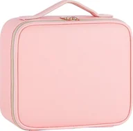 Kosmetyczki, organizery i kuferki - Nore Lagaminas kosmetikos priemonėms su veidrodžiu, rožinės aukso spalvos OSOMP040RG - miniaturka - grafika 1