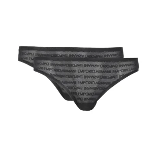 Emporio Armani Koronkowe figi 2-pack - Majtki damskie - miniaturka - grafika 1