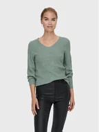 Swetry damskie - ONLY Sweter Atia 15230147 Zielony Regular Fit - miniaturka - grafika 1