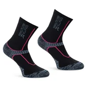 Skarpetki damskie - Regatta Skarpety damskie Merino Wool Hiker Szary, Merino Wool, Rozmiar: 39-42 - miniaturka - grafika 1