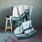 Koce - Koc bawełniany Mela verde 150x200 Darymex - miniaturka - grafika 1