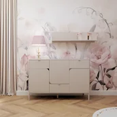 Komody dla dzieci - Komoda beżowa Harmony kaszmir - miniaturka - grafika 1