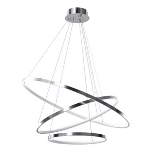 Lampa wisząca ROTONDA CHROME 93W LED ML7946-Milagro - Lampy sufitowe - miniaturka - grafika 1