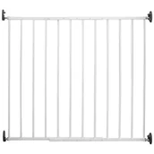 Zabezpieczenia dla dzieci - Reer Bramka zabezpieczająca na drzwi i schody Basic  Metalowa - miniaturka - grafika 1