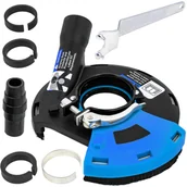 Akcesoria do elektronarzędzi - Osłona przeciwpyłowa odsysająca do szlifierki 180-230 mm SILVER - miniaturka - grafika 1