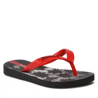 Klapki i japonki damskie - Ipanema Japonki Classic X Kids 83185 Black/Red 21246 - miniaturka - grafika 1