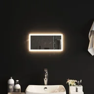 Lustra - vidaXL Lustro łazienkowe z LED, 20x40 cm - miniaturka - grafika 1