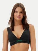 Stroje kąpielowe - Calvin Klein Swimwear Góra od bikini KW0KW02890 Czarny - miniaturka - grafika 1