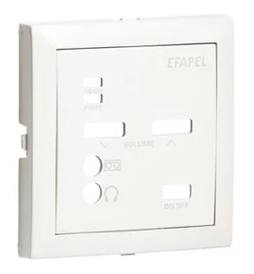EFAPEL AQUARELLA ELEMENT CENTRALNY DO STEROWNIKA DŹWIĘKU STEREO GRAFIT 90702 TIS - Sterowniki i przekaźniki - miniaturka - grafika 1