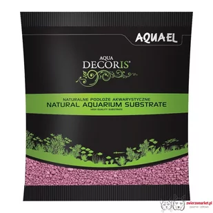 Aquael Żwirek Aqua Decoris Różowy 1 KG - Podłoże do akwarium - miniaturka - grafika 1