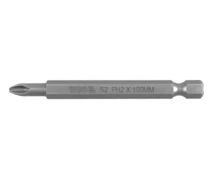 Yato bit wkrętakowa krzyżowa ph2 1/4x100mm YT-0485 - Wiertła - miniaturka - grafika 6