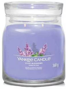 Yankee Candle Świeca zapachowa Lilac Blossoms średnia - Świece - miniaturka - grafika 1