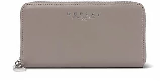 Portfele - Replay Damski FW5322 portfel z akcesoriami podróżnymi, 030 Iron Black, dł. 19 x wys. 10,5 x śr. 2 cm, 030 Iron Black, L 19 X H 10,5 X D 2 CM - grafika 1